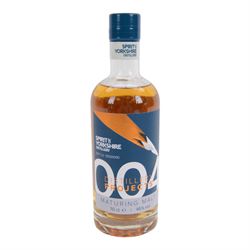 Spirit of Yorkshire Distillery, distillery projects maturing malt, project number 4, limited edition 1503/2000, 70cl, 46% vol