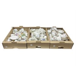 Royal Doulton Minerva pattern tea wares, together with Paragon, Queen Anne, Duchess, etc tea wares, in three boxes
