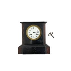 19th century French striking mantle clock.