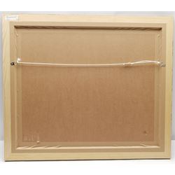 John Lennon (British 1940-1980): 'Feeling Good', limited edition lithograph signed and numbered 181/300 by Yoko Ono in pencil with blind stamps 49cm x 60cm