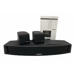 Bose VCS-30 Series II surround sound speaker system with VCS-10 center channel speaker, with instruction manual