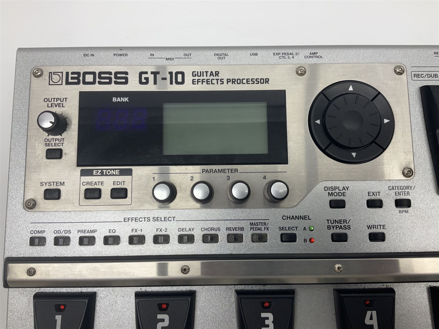 Boss GT-10 Guitar Effects Processor with loop feature serial no.BX21588