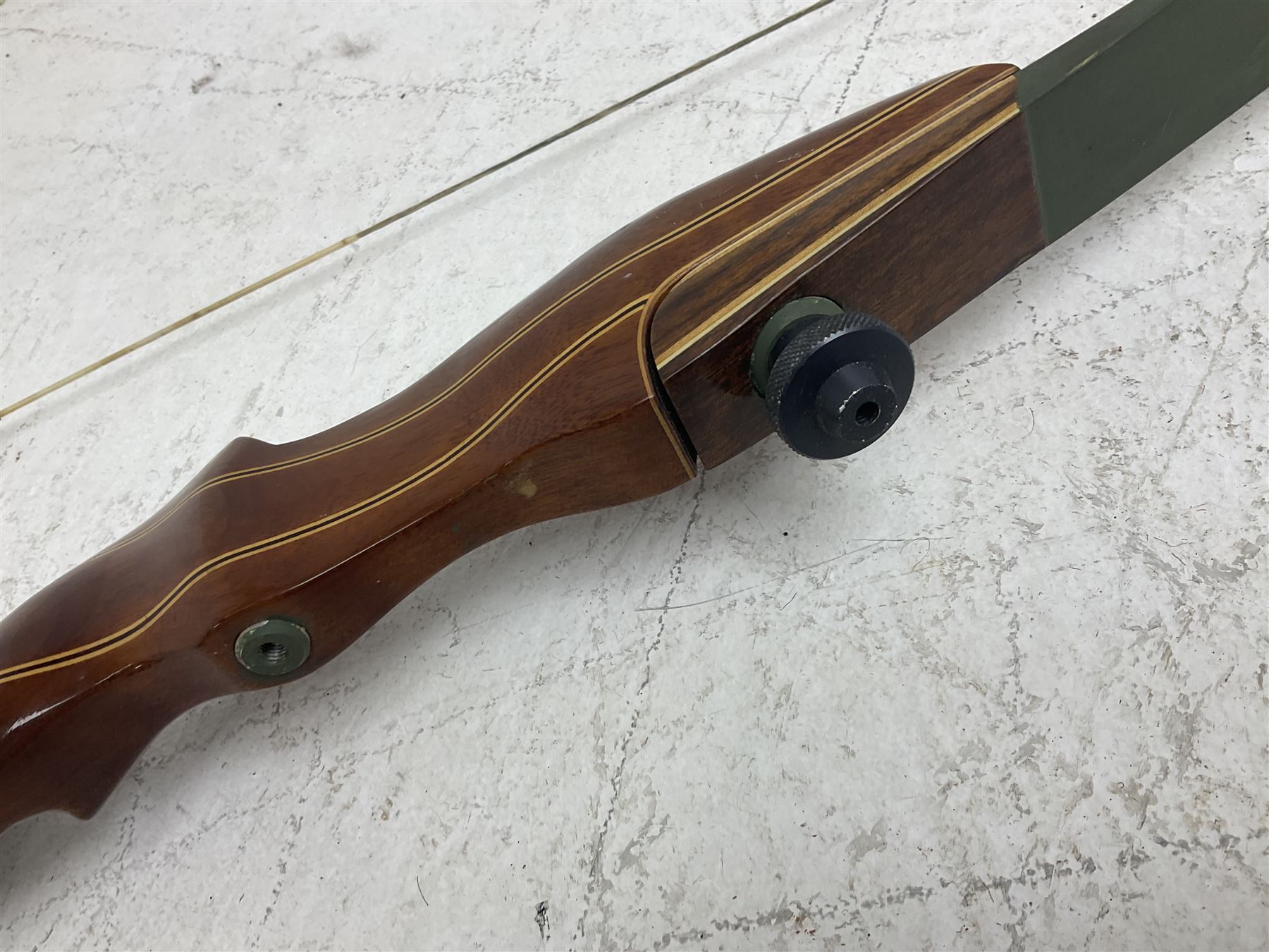 Border Archery Mellerstain Gordon Scotland Mirage 68AMO take-down recurve bow 36lb at 28