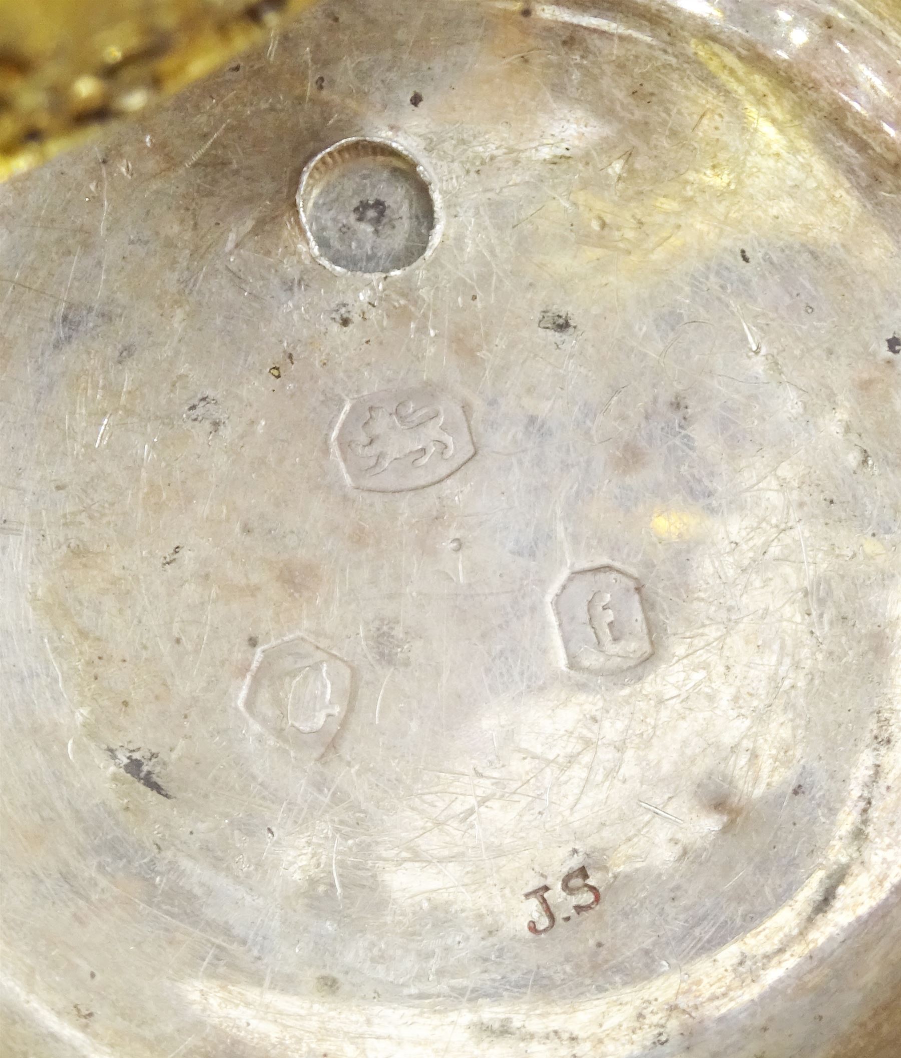 Victorian silver open face fusee lever pocket watch by J. Kelway, London, later enamel dial possibly depicting RMS Titanic, case by Joseph Sharpe, London 1861