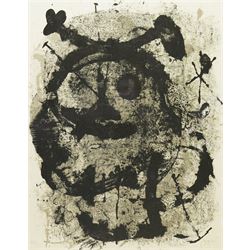 Joan Miro (Spanish (Catalan) 1893-1983): 'Quelques Fleurs Pour Des Amis', limited edition ...
