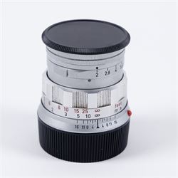 Leitz Wetzlar Summicron-M 1:2/50 camera lens, serial no. 2181712