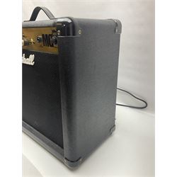 Marshall MG Series 30DFX amplifier L47.5cm; with Marshall MG fully programmable foot controller; both boxed (2)