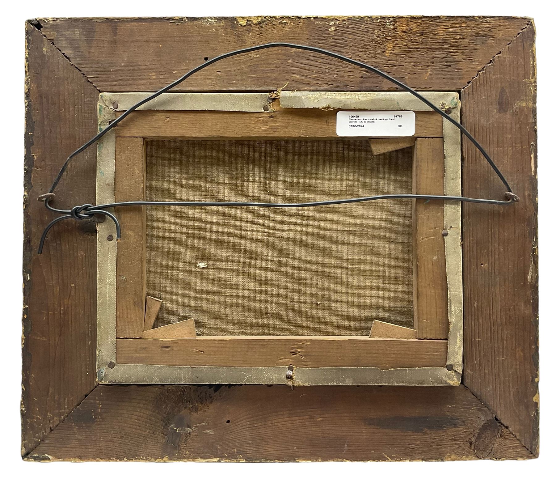 English School (19th century): Scalby Mills Hotel and Beck - Scarborough, oil on board unsigned; Scarborough South Bay, oil on canvas by a different hand unsigned; Arthur Kidd: Boats in Scarborough Harborough, watercolour signed and dated '31, max 16cm x 24cm (3)