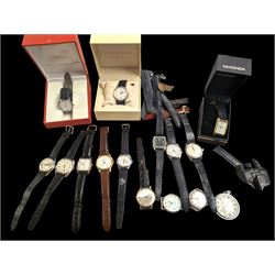 Collection of manual wristwatches includ