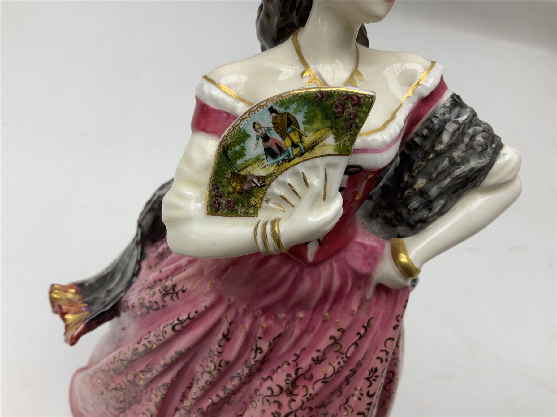 Two Coalport Ladies of Fashion figures, Shirley and Lorraine, both with original box, together with Royal Doulton figure, Carman from Opera Heroins Collection, with certificate of authenticity 