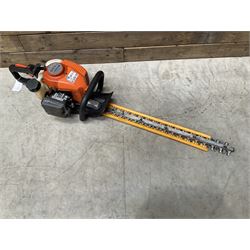 Husqvarna 141 petrol chainsaw and a Husqvarna 226HD75S petrol hedge cutter