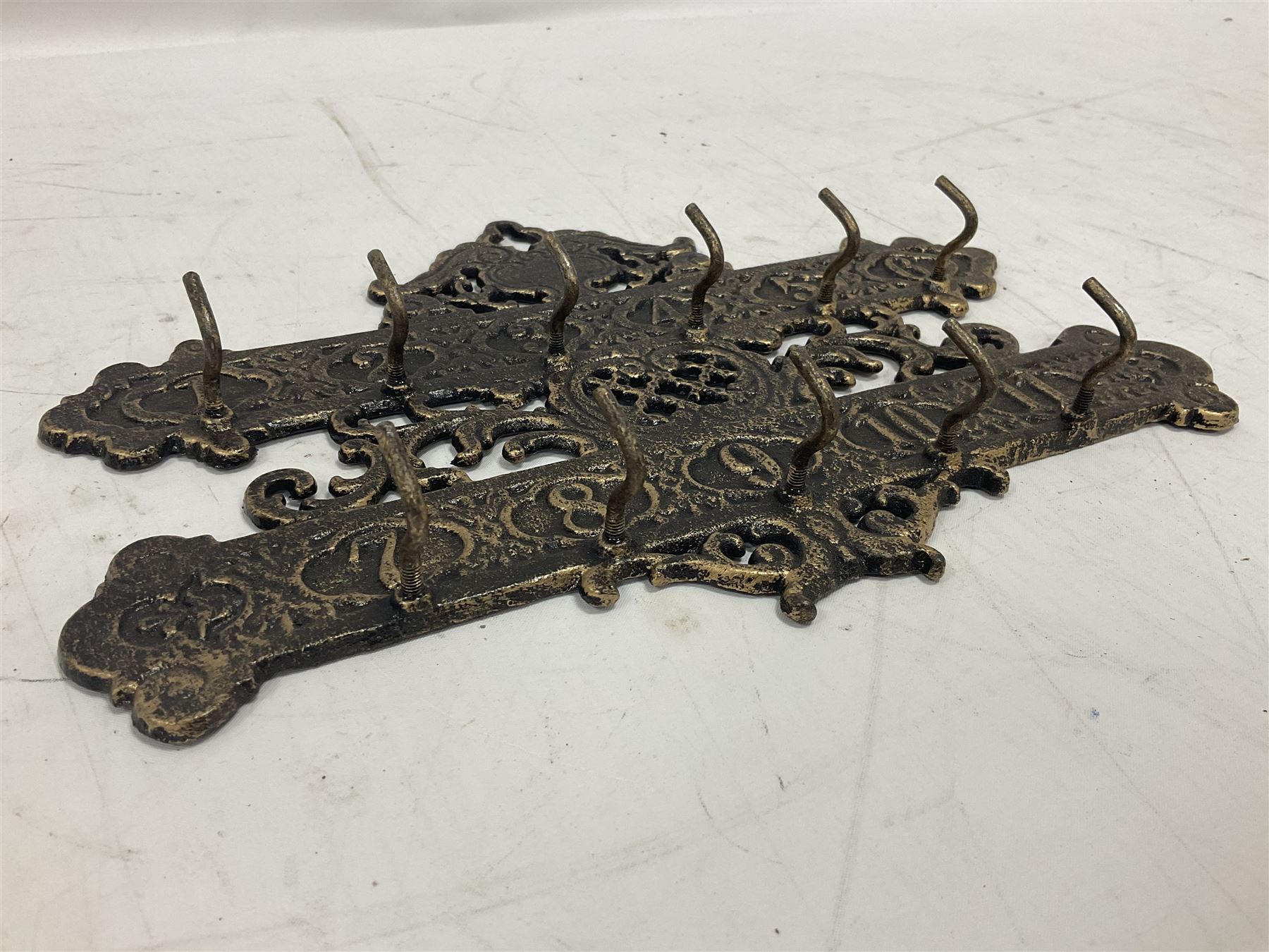 Cast Iron Key Rack, H20cm
