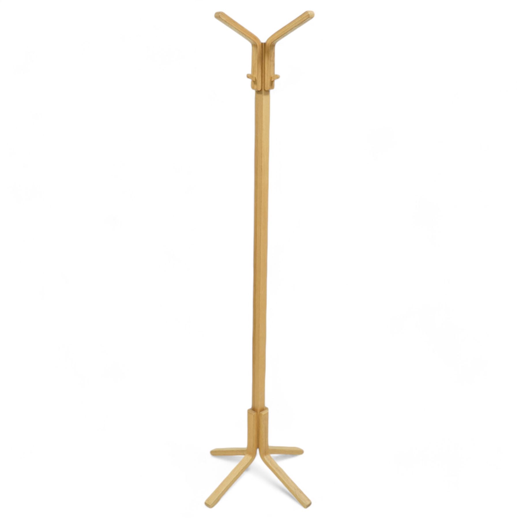 Habitat light oak hat and coat stand
