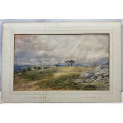 David Cox Jr (British 1808-1885): 'Near Tunbridge Wells', watercolour signed, titled in a later hand on mount 26cm x 44cm (unframed) Notes: Christie's provenance verso.