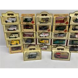 Thirty-eight modern die-cast models by Days Gone including cars, buses, commercial and delivery vehicles etc; all boxed (38)