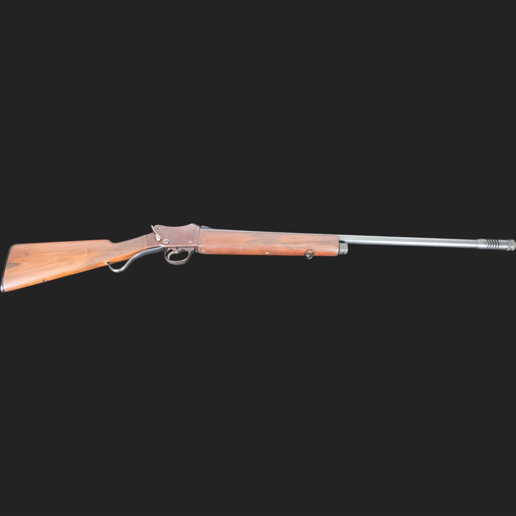 W W Greener Greener's GP Gun Martini underlever action 12 bore single barrelled shotgun, 76cm (30