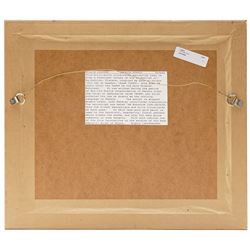 Five framed Quran/Koran manuscript leaves, various dates, to include illuminated and gilt examples, largest 31cm x 23cm (5)