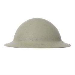 WWII MkII green Brodie, with liner and strap