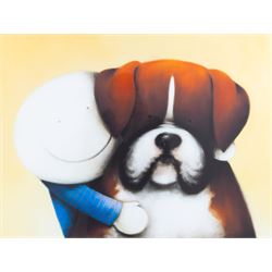 Doug Hyde (British 1972-): 'Me and Mad Max', artist's proof edition 8/20 giclée print signed and titled in pencil 53cm x 70cm 