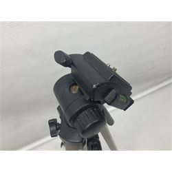 Pair of Asahi Pentax Prism binoculars, a pair of Dolland binoculars, other binoculars, including cased examples and a Miranda Pro 3 tripod