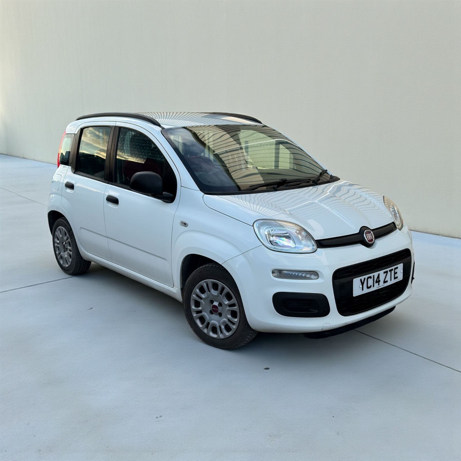 Fiat panda 1.2L petrol, 2014, white, YC14 ZTE, 45000 miles