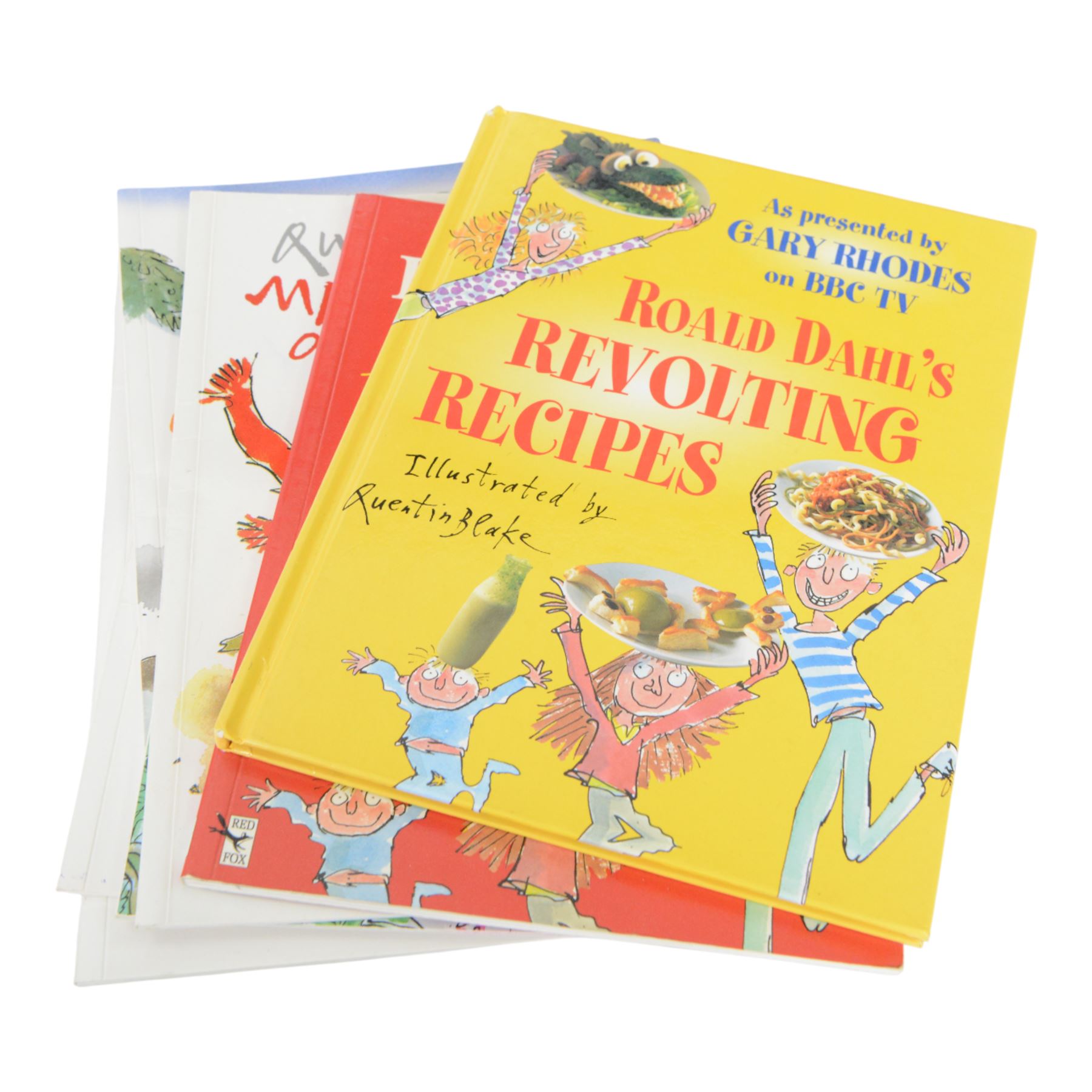 Collection of Roald Dahl and Quentin Blake children's books, including Rhyme Stew first edition and the Phizz-Whizzing Collection boxset
