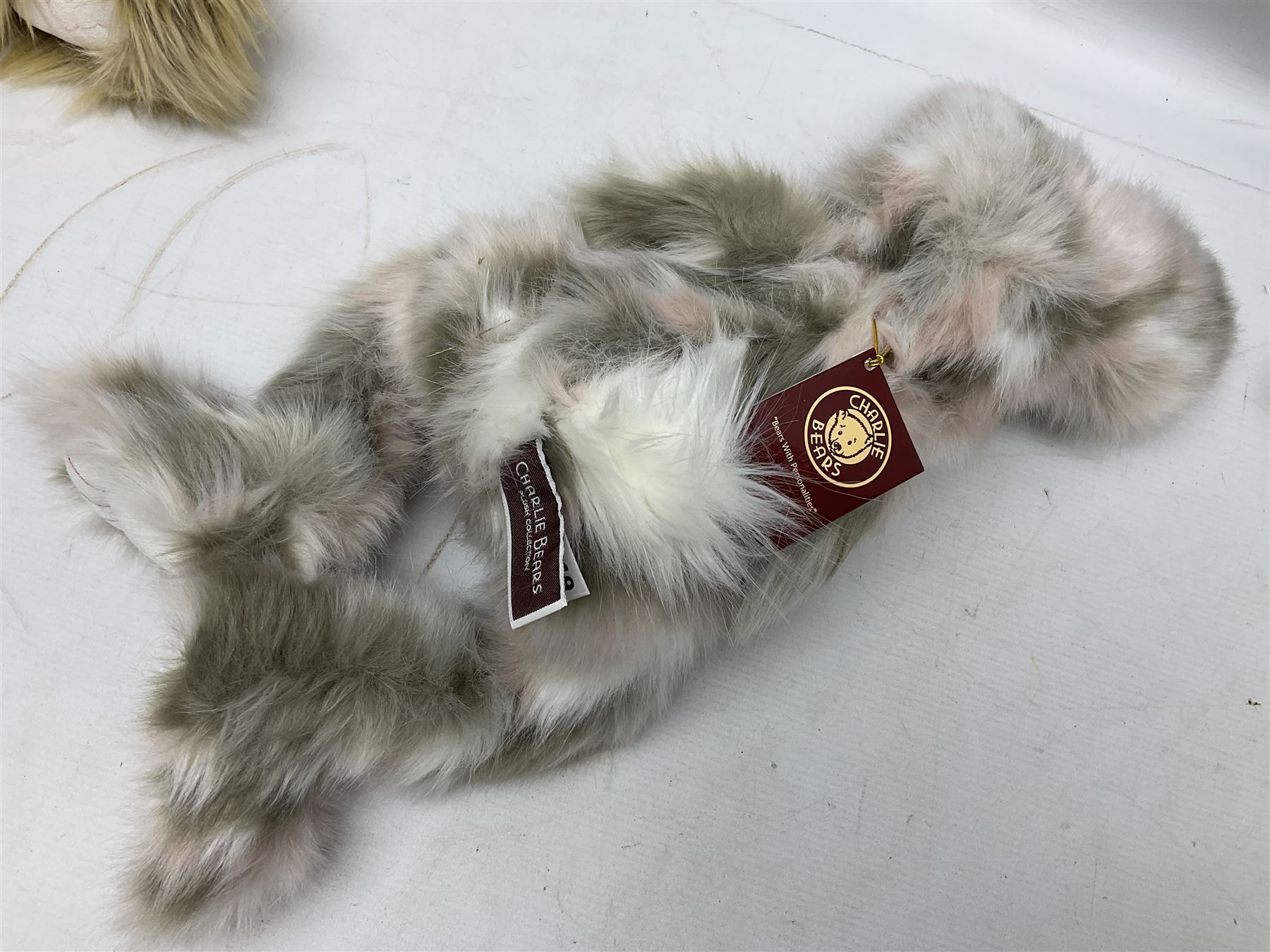 Charlie Bears - 'Gum Drop' CB2052360; 'Lettice' CB2060140; and 'Hop' CB185179B; all with labels (3)