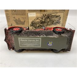 Dinky - Road Grader No.963; with blister box; Majorette Fire Engine No.3096; in window box; seven Matchbox 'Dinky Collection' die-cast models; all boxed; and American Popular Imports Inc. moulded resin fire engine; boxed (10)