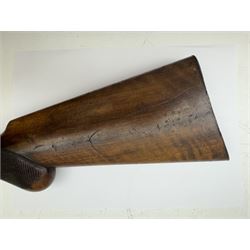 SHOTGUN CERTIFICATE REQUIRED - foreign 12-bore double trigger side by side double barrel shotgun serial no.1147 