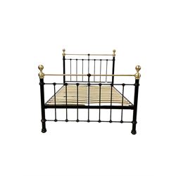 Marks & Spencer Home - Victorian design metal and brass final 4’ 6” double bedstead