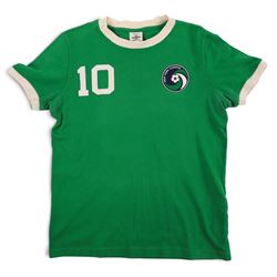 New York Cosmos football shirt signed by Pele, with stitched no. 10 and 'PELE' to reverse, with certificate of authenticity from Chaucer Auctions