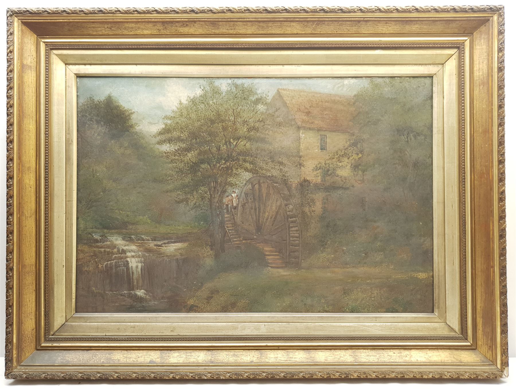 R R Pickford (British 19th century): Rigg Mill near Whitby, oil on canvas signed verso 60cm x 90cm