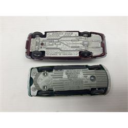 Eleven unboxed and playworn early die-cast models including Dinky Packard, Buick, two Jaguar Mark X and estate wagon, Corgi Mercedes-Benz 300S.L. Roadster, Ford Thunderbird, Citroen DS19 and Bentley Continental Sports Saloon, Spot-On Armstrong Siddeley Sapphire etc; all unboxed (11)