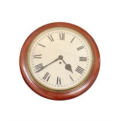 English - Early 20th century 8-day fusee wall clock with an 18