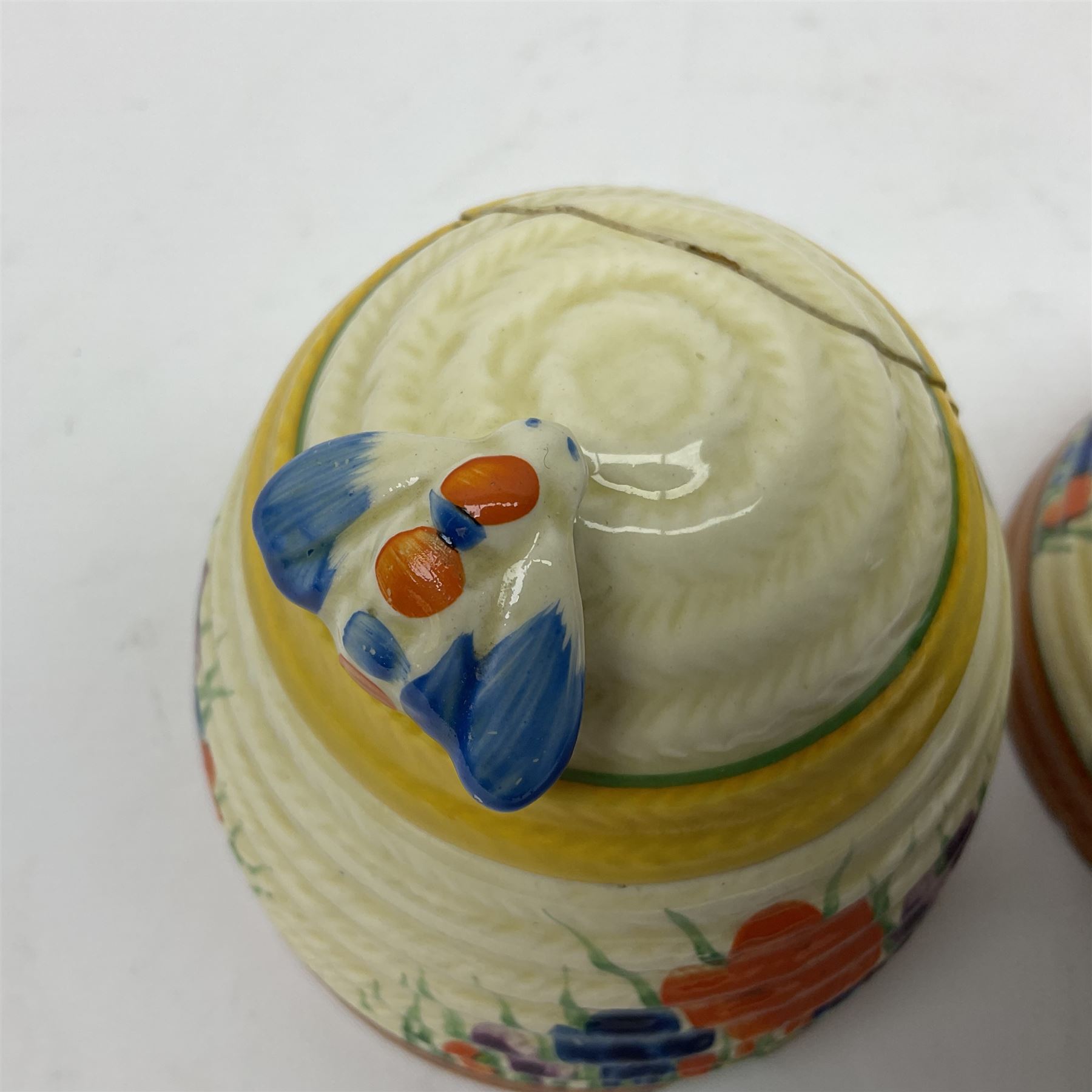 Two Clarice Cliff Bizarre for Newport Pottery | Ceramics | 94672