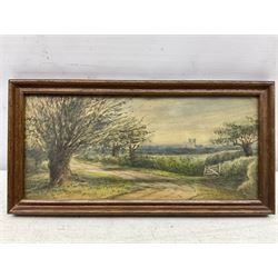 Attrib. Sarah Adelaide Hudson (neé Brereton) (British 19th Century): Scenes from Victorian Yorkshire, collection of watercolours and artists notebooks dating from c1870, including scenes from Longcroft Hall near Beverley - The Family Home (boxed) (approx. 24) 
Notes: Sarah was the sister of artist Caroline Brereton (British 1827-1882).