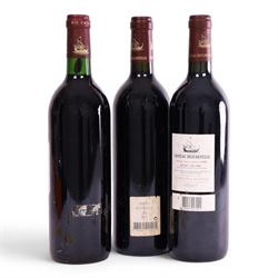 Chateau Beychevelle, 1993, 2002, 2003 Saint-Julien, five bottles, 750ml, various proof