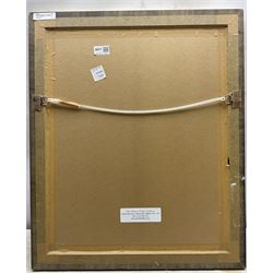 Robert E Fuller (British 1972-): 'Squirrel Nutkin', limited edition colour print signed and numbered in pencil 34cm x 25cm