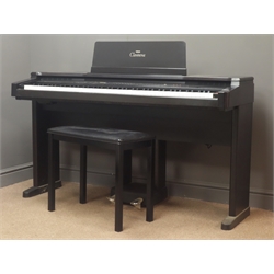  Yamaha Clavinova CVP-35 electric piano with stool (This item is PAT tested - 5 day warranty from date of sale)  