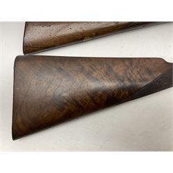 SHOTGUN CERTIFICATE REQUIRED - 19th century John Adams of London 12-bore double barrel side-by-side hammer gun with screw under-lever opening, 76cm (30