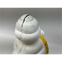 Cast iron Michelin man figure, H38cm