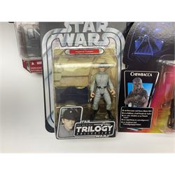 Star Wars - twenty-four carded figures including nineteen La Guerra De Las Galaxias La Guerre Des Etoiles; and five others; all in unopened blister packs (24)