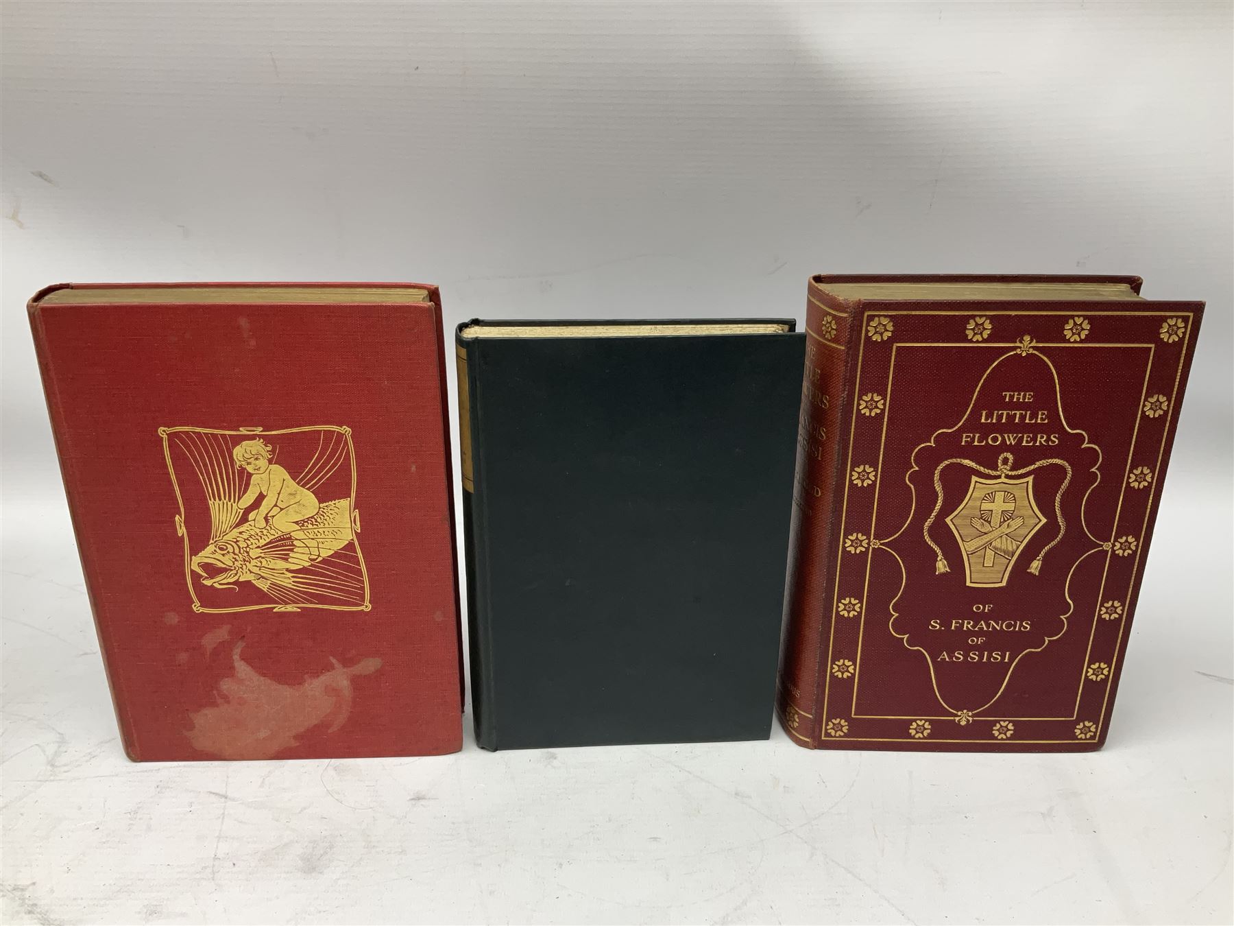 'The Little Flowers of Saint Francis of Assisi', translated by trans Sir Thomas Walker Arnold, Irving, Washington ; 'The Legend of Sleepy Hollow', illustrated my Keller, Arthur, Swift, Jonathan: 'Gulliver's Travels', illustrated by Charles Brock, 'Swiss Family Robinson' translated by Mrs H.B Paull and other books