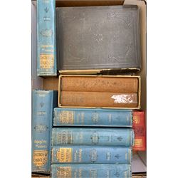 Six bound volumes of Strand magazine 1895-1905; History of Tom Jones. 1934. Two volumes. Full suede leather binding in slipcase; Aristotle's book of Midwifery; and two volumes (ex.4) of Lewis's topography 1848 (11)