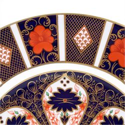 Royal Crown Derby Old Imari 1128 six dinner plates, D27cm