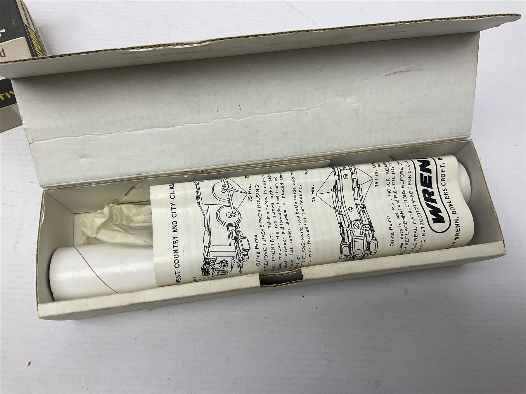 Wrenn '00' gauge - three Class 08 0-6-0 Diesel Shunting locomotives - No.7124 in LMS Black; No.D3464 in BR Blue; and No.D3783 in BR Green; all boxed with instructions (3)