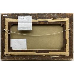 William Mitchell of Maryport (British 1806-1900): Waiting for the Ferry on Lake Windermere, oil on canvas signed and indistinctly dated 1854, 46cm x 82cm 
Provenance: with John Simpson, Ryland Fine Art, Driffield, receipt verso