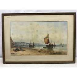 John Francis Branegan (British 1843-1909): 'Near Broadstairs', watercolour signed and titled 43cm x 71cm 
Provenance: private collection, purchased David Duggleby Ltd 15th June 2009 Lot 83