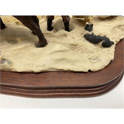 Border Fine Arts Winter Feeding | Antiques, Collectables, Ceramics