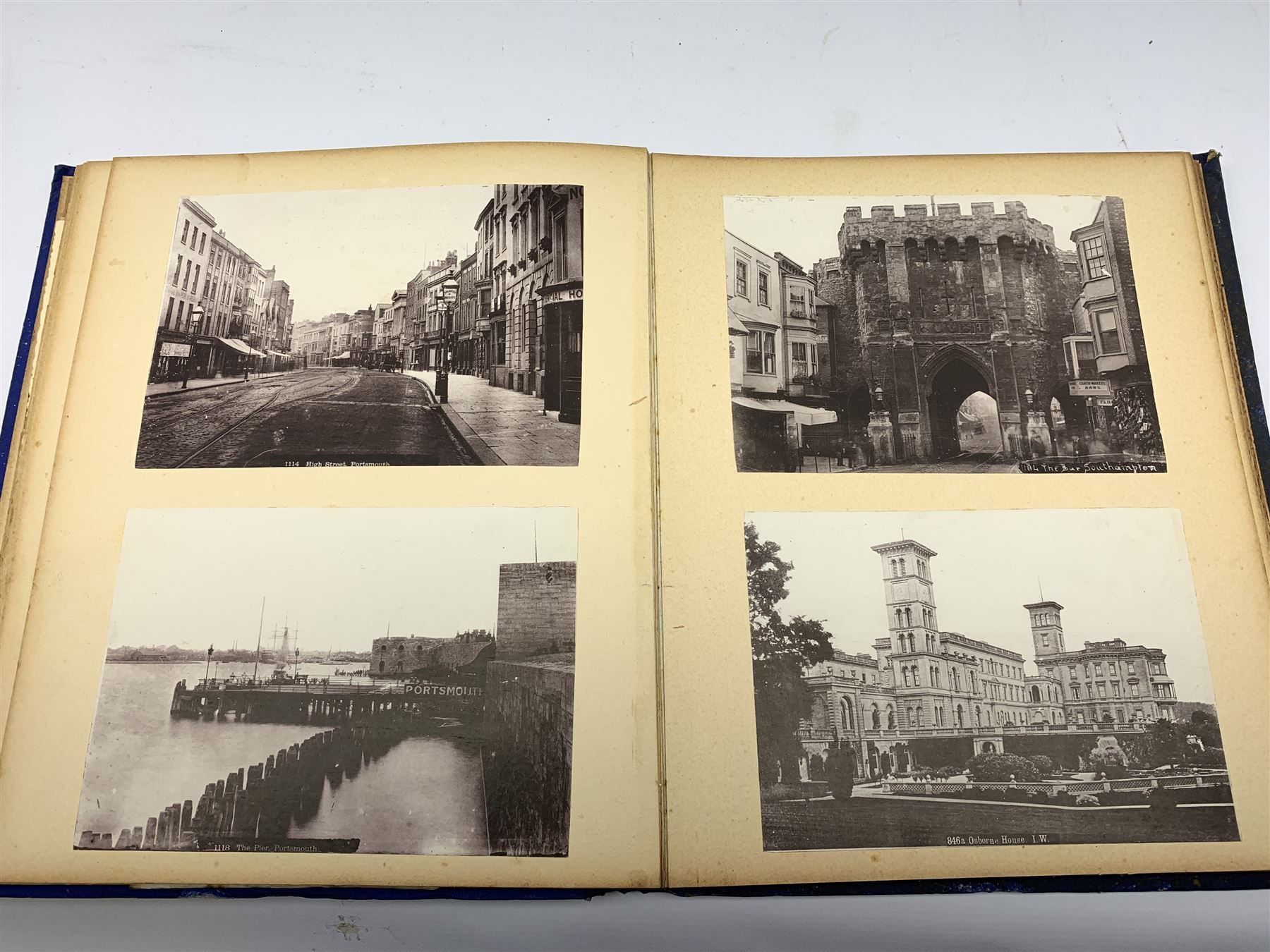 Early 20th century Japanese postcard album, the lacquered wooden covers with shibayama panel to the front, partially stocked with fifty Japanese postcards; Victorian album containing fifty-six laid-in photographs of British & Continental topographical scenes; mid-20th century album of Norwegian photographs; and quantity of Victorian cabinet photographs etc